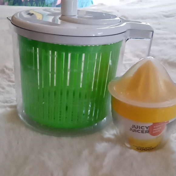 Sharper Image Kitchen Sharper Image Salad Spinner And Glass Prepar